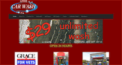 Desktop Screenshot of lititzcarwash.com