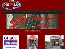 Tablet Screenshot of lititzcarwash.com